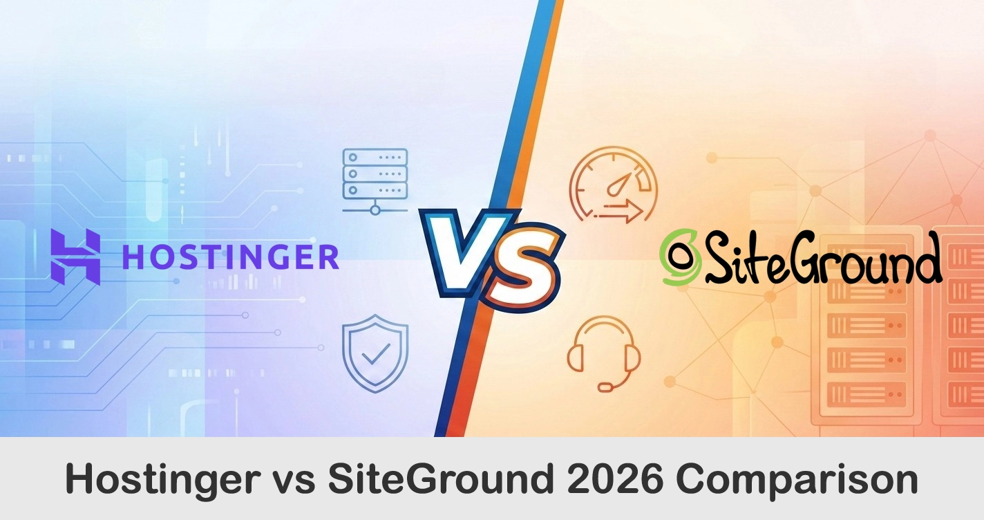 Hostinger vs SiteGround: Which Hosting Is Better in 2026?