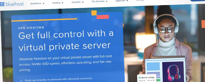 Bluehost VPS featured image