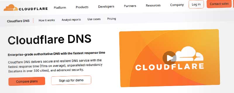 Cloudflare DNS featured image