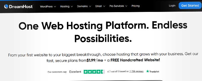 DreamHost Shared Hosting featured image