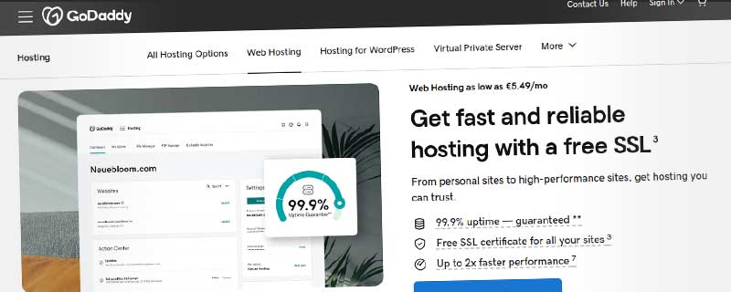 GoDaddy Shared Hosting featured image