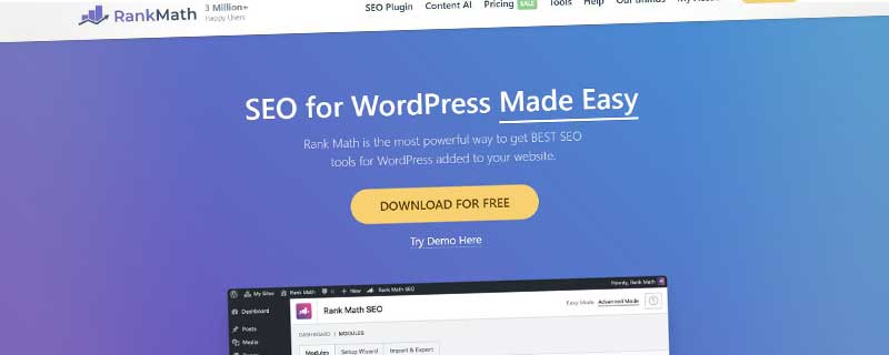 RankMath Pro featured image